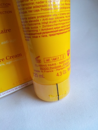 Clarins Sun Care Cream - Made in France